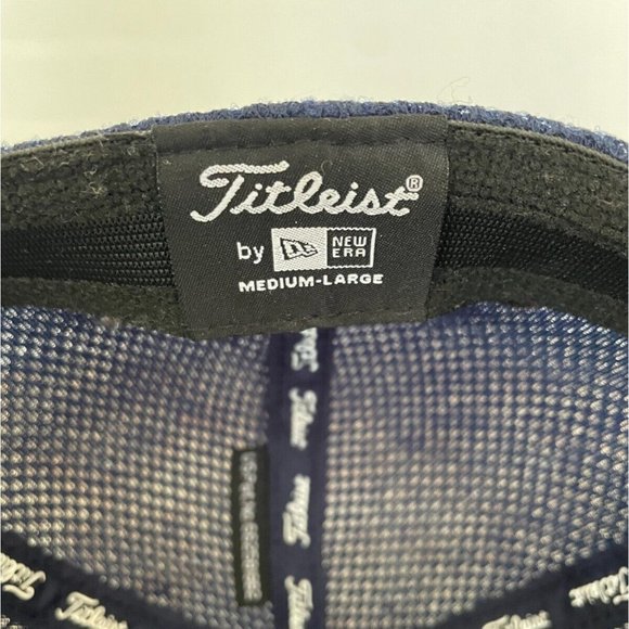 New Era Titleist Pro V1 FJ Golf Hat Fitted M-L - Picture 10 of 10